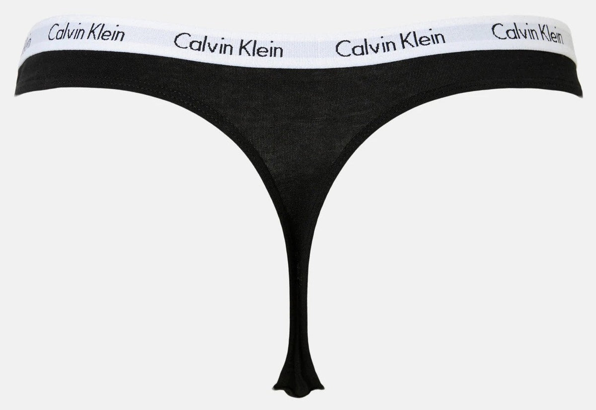 Calvin Klein Women's Carousel Thong 5-Pack - Black/Nymph's Thigh/Tawny Port/Grey Heather/Confetti