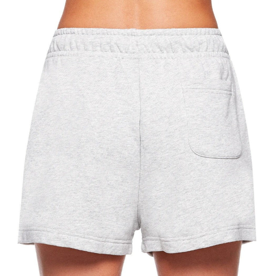 Champion Women's French Terry C Logo Shorts - Oxford Heather