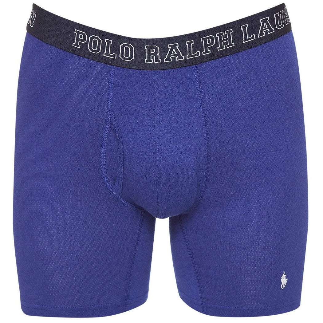 Polo Ralph Lauren Breathable Mesh Boxer Briefs 3-Pack - Cruise Navy/Blue