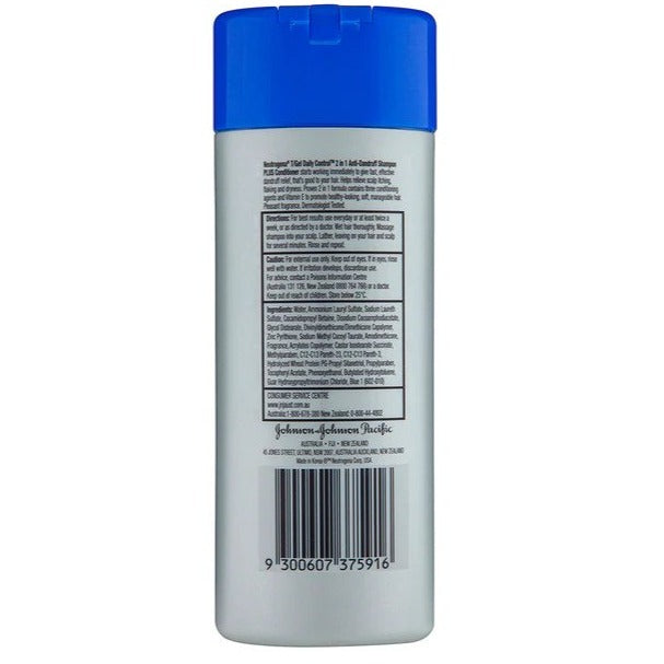 Neutrogena T/Gel Daily Control 2-in-1 Anti-Dandruff Shampoo Plus Conditioner 200mL
