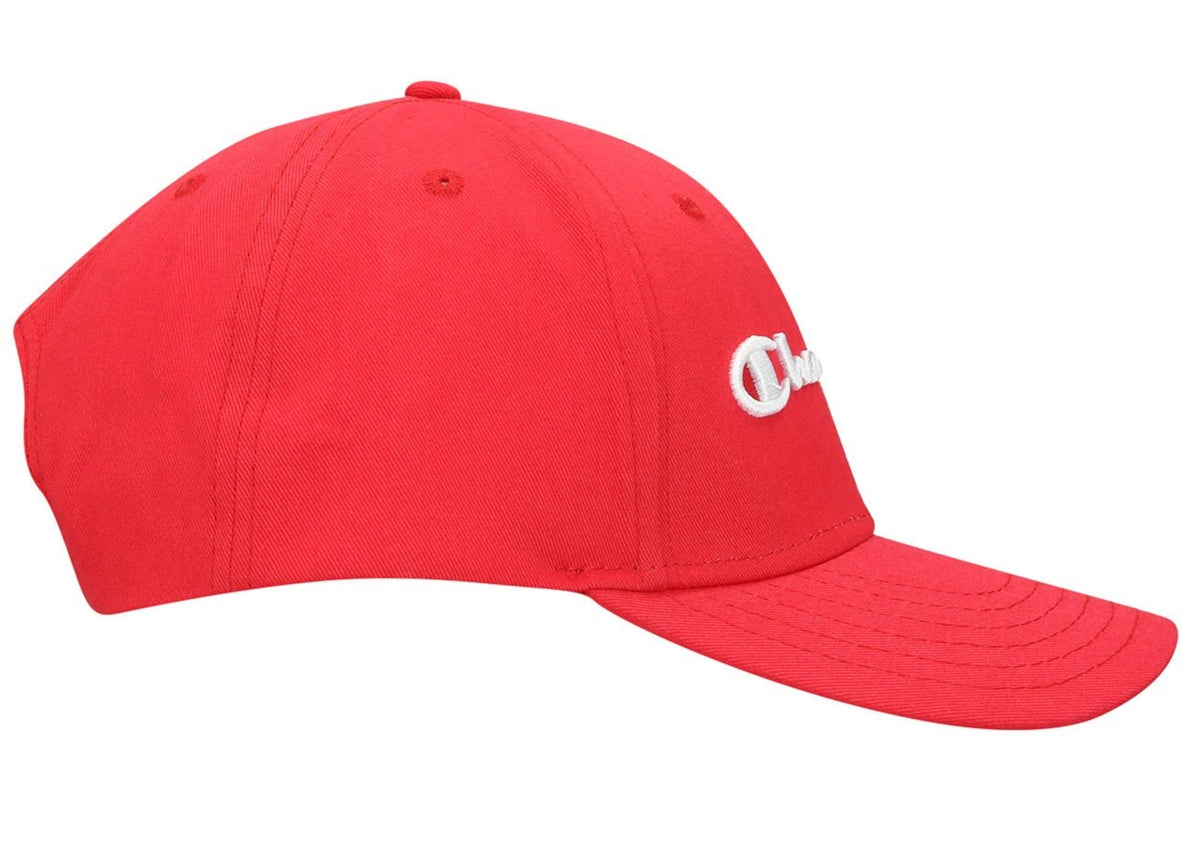 Champion Script Cap - Red Scarlet