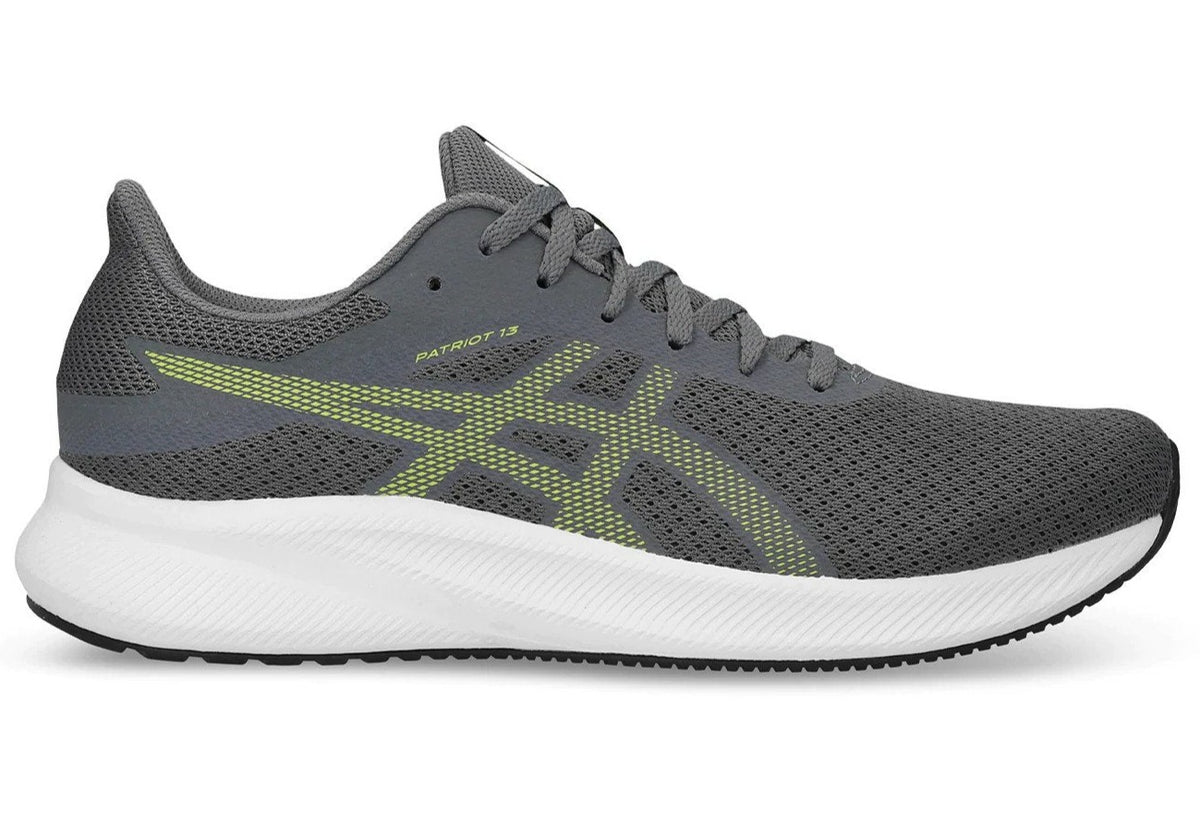 ASICS Men's Patriot 13 Running Shoes - Metropolis/Lime Zest