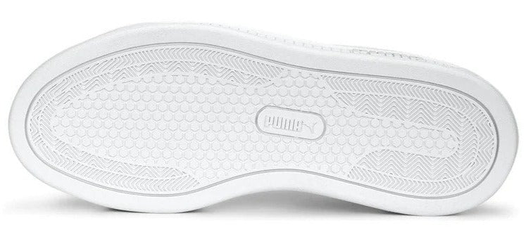 Puma Women's Smash Platform V3 Sneakers - White/Silver