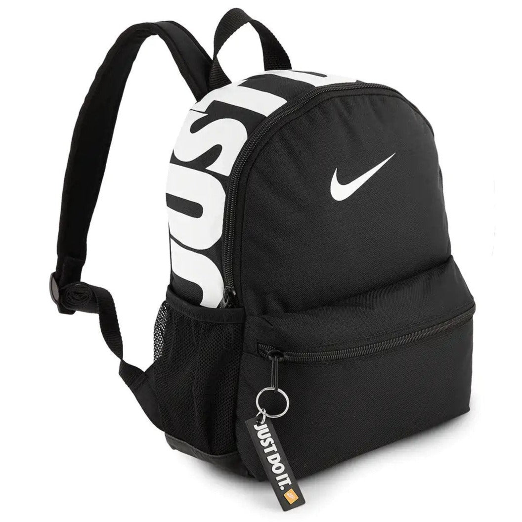Nike 11L Brasilia Just Do It Mini Backpack - Black/White