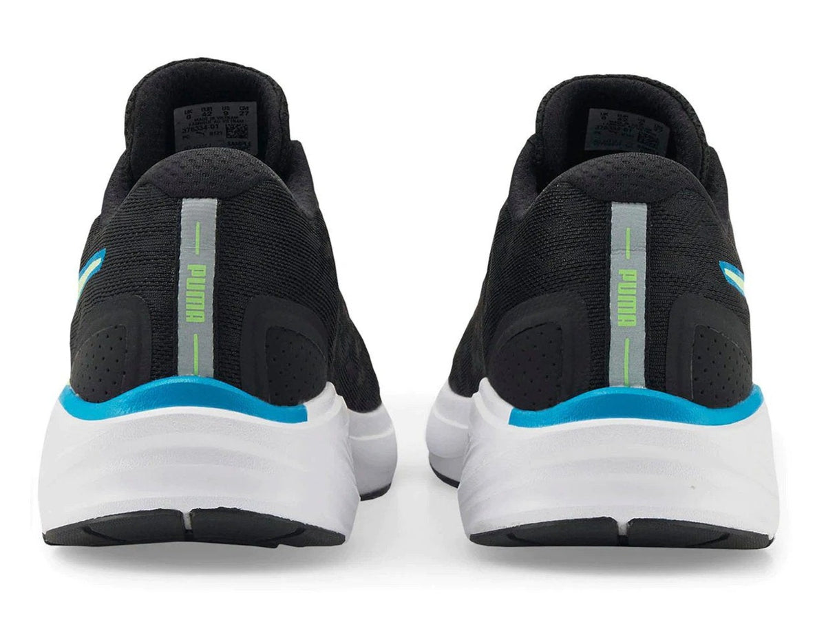 Puma Men's Aviator ProFoam Sky Wildwash Running Shoes - Black/Ocean Dive