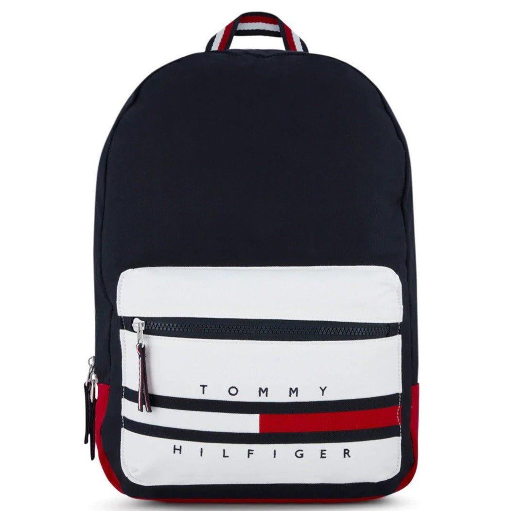 Tommy Hilfiger Kids' Gino Colourblock Backpack - Sky Captain