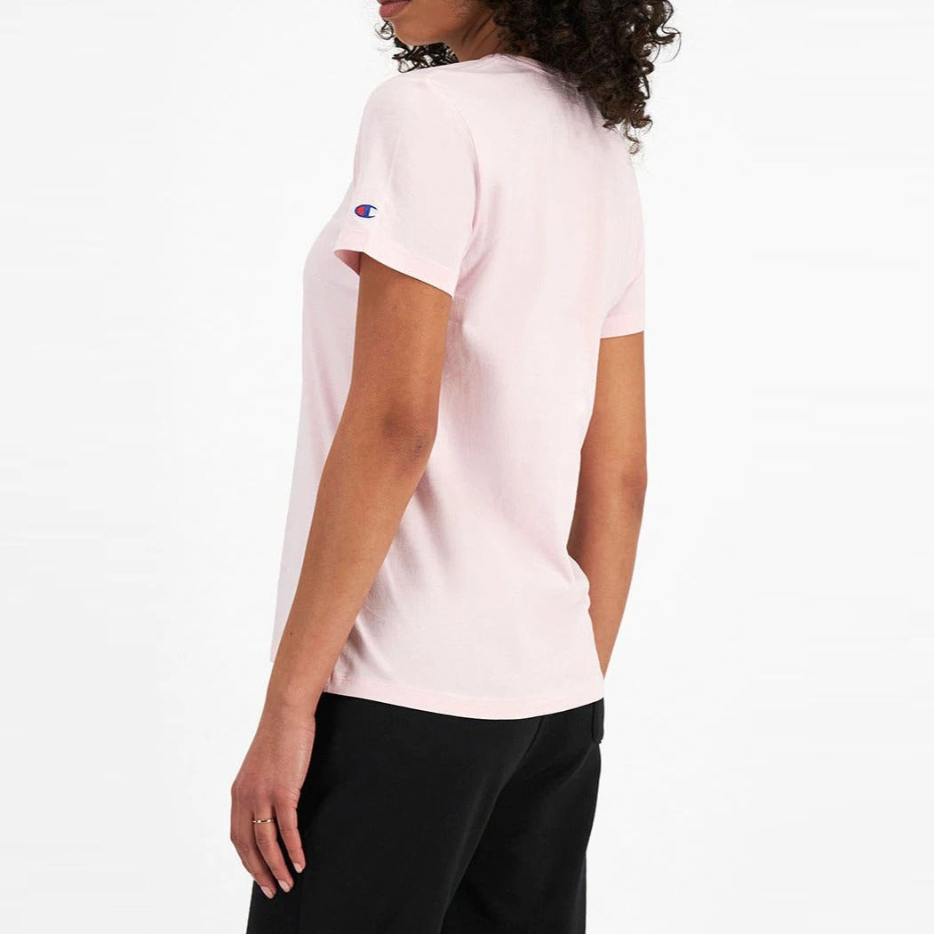 Champion Women's Script Tee / T-Shirt / Tshirt - Pink Moon