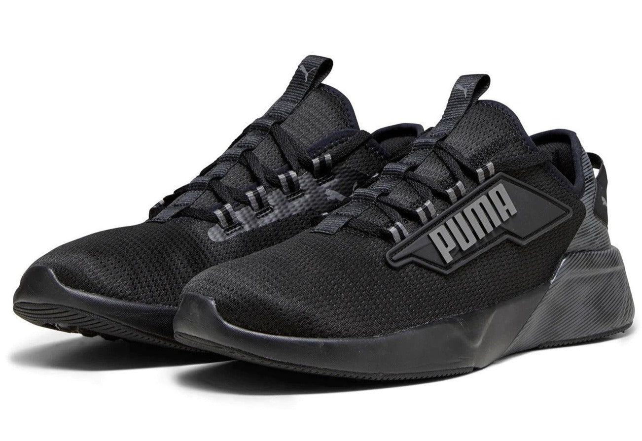 Puma Men's Retaliate 2 Hyperwave Running Shoes - Black/Grey