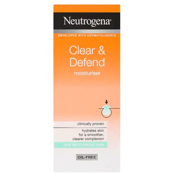 Neutrogena Clear & Defend Moisturiser 50mL