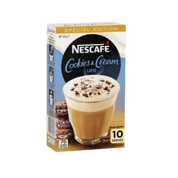 Nescafe Cookies & Cream Coffee Sachet 10 Pack x 4