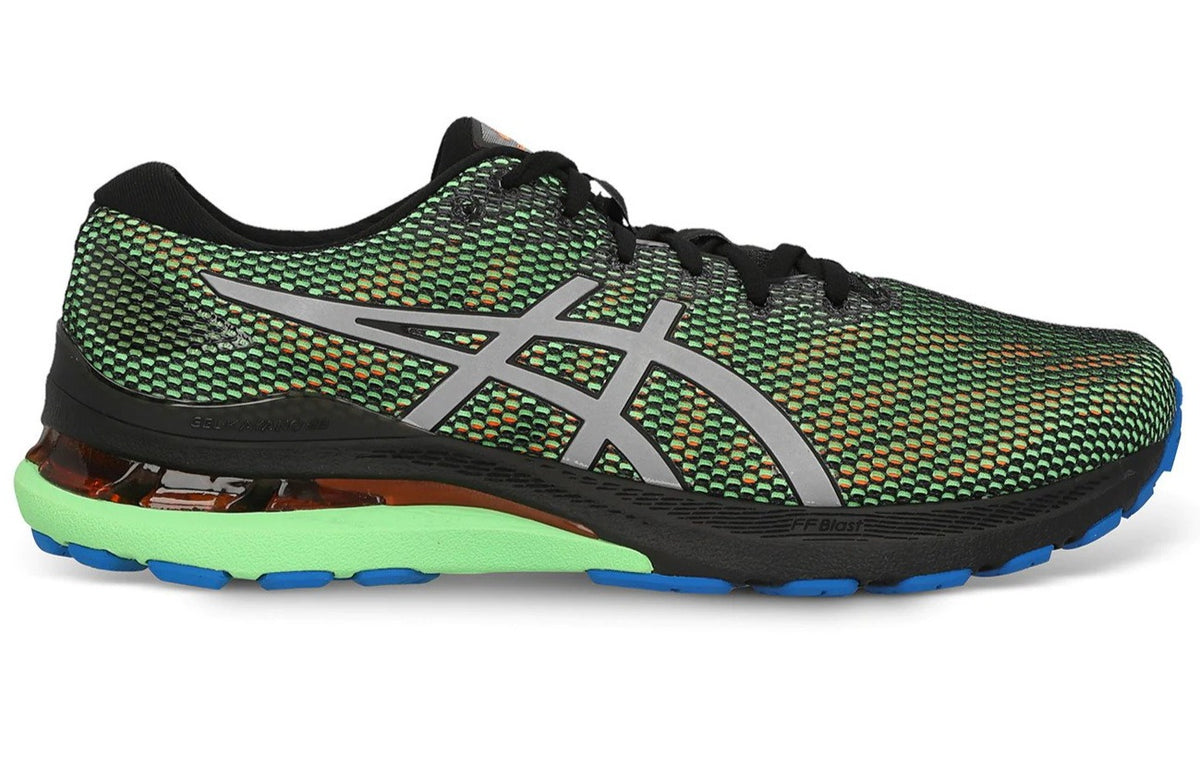 ASICS Men's GEL-Kayano 28 Lite-Show Running Shoes - Black/Pure Silver