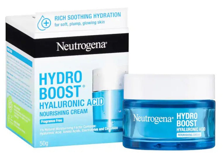 Neutrogena Hydro Boost Hyaluronic Acid Nourishing Moisturiser 50g