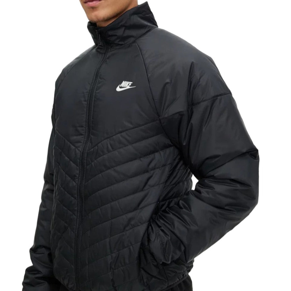 Nike Mens Therma-FIT Water Resistant Puffer Jacket - Black/Sail
