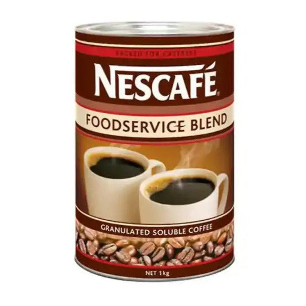 6 X Nescafe Coffee Foodservice Blend 1Kg