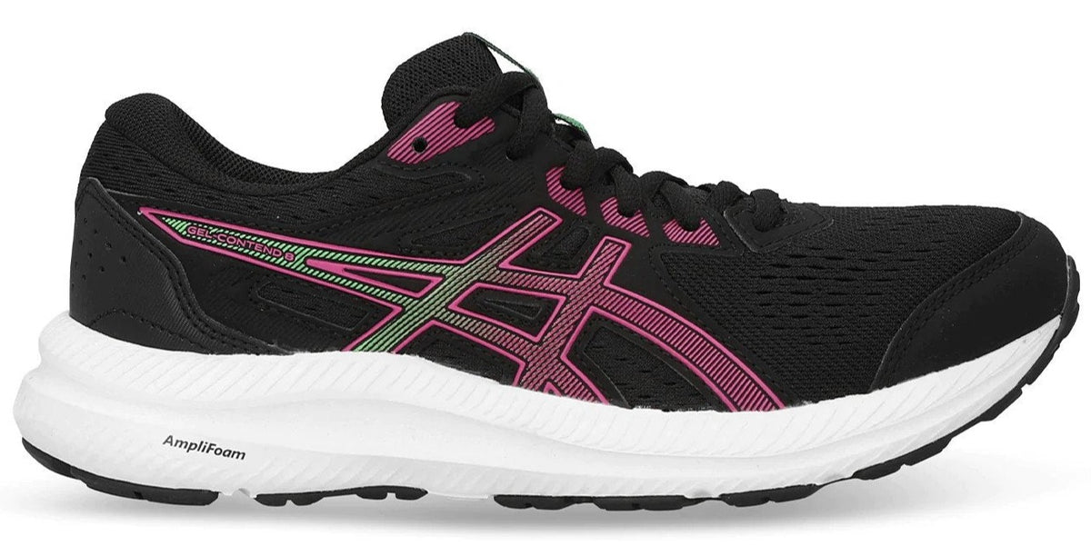 ASICS Women's GEL-Contend 8 Running Shoes - Black/Pink Rave