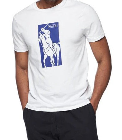 Polo Ralph Lauren Men's Classics Short Sleeve Tee / T-Shirt / Tshirt - White