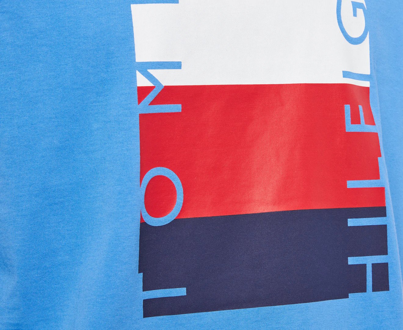 Tommy Hilfiger Men's Fairchild Tee / T-Shirt / Tshirt - Copenhagen Blue