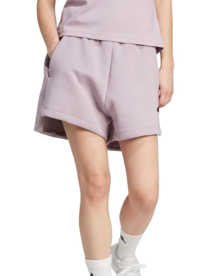 Adidas Sportswear Womens Z.N.E. Shorts - Preloved Fig