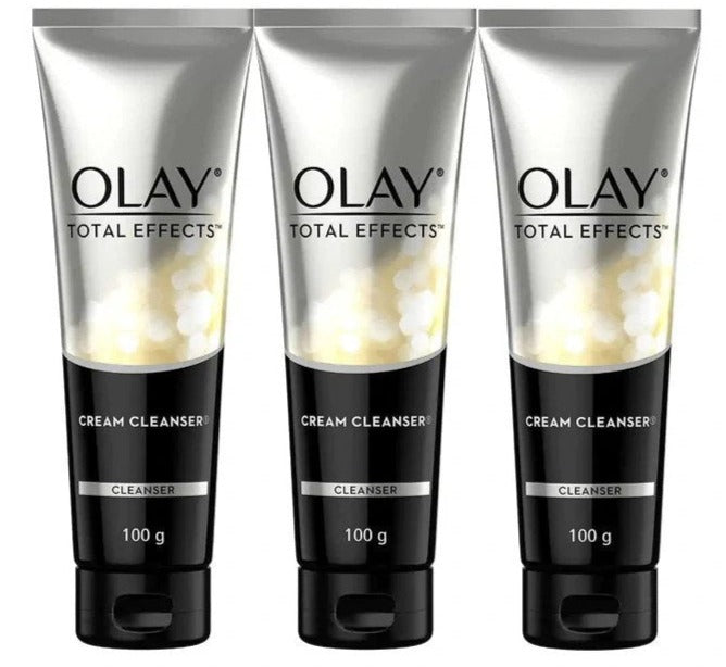 3x Olay Total Effects Cream Cleanser 100g