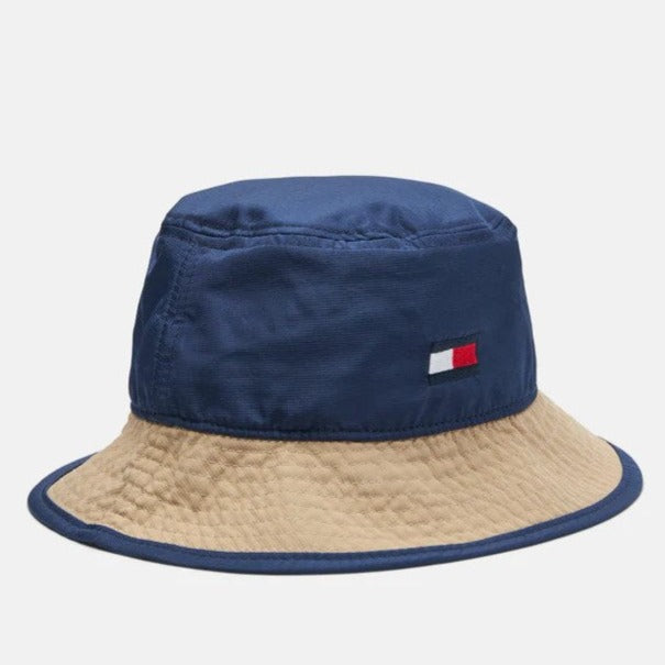 Tommy Hilfiger Larry Bucket Hat - Ice Captain/Stone