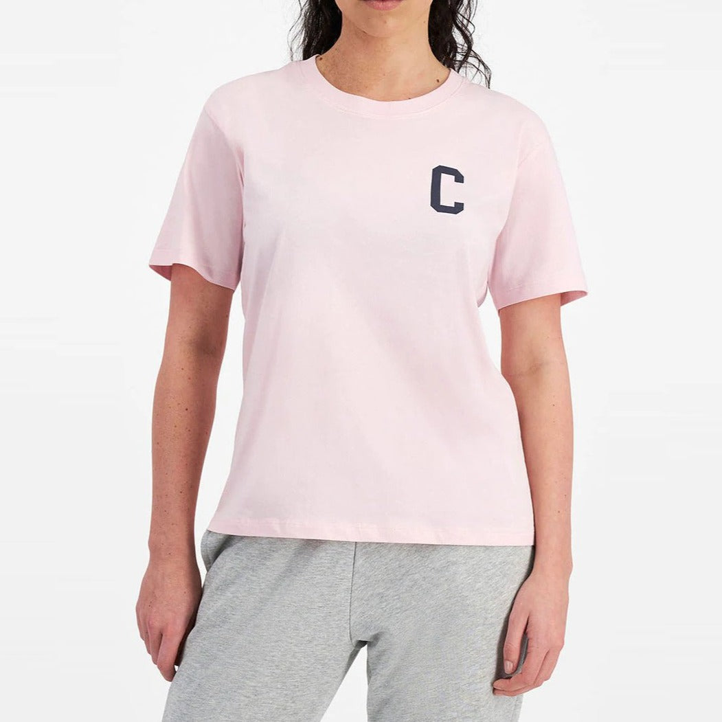 Champion Women's Sports Graphic Print Tee / T-Shirt / Tshirt - Pink Moon