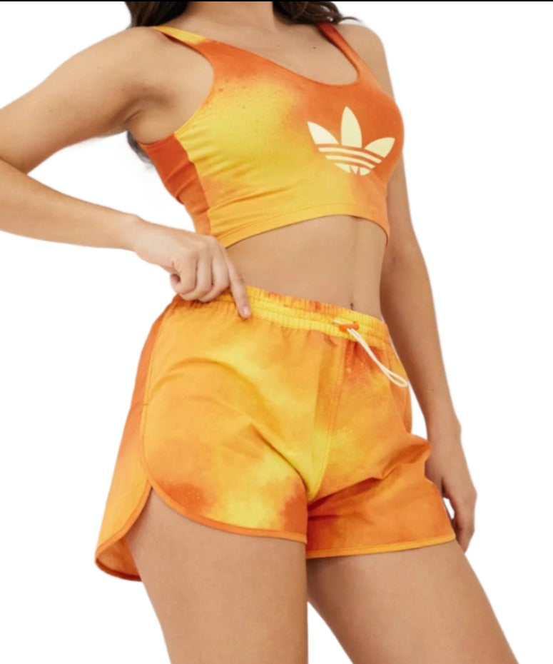 Adidas Original Womens Runner Shorts - Bold Gold
