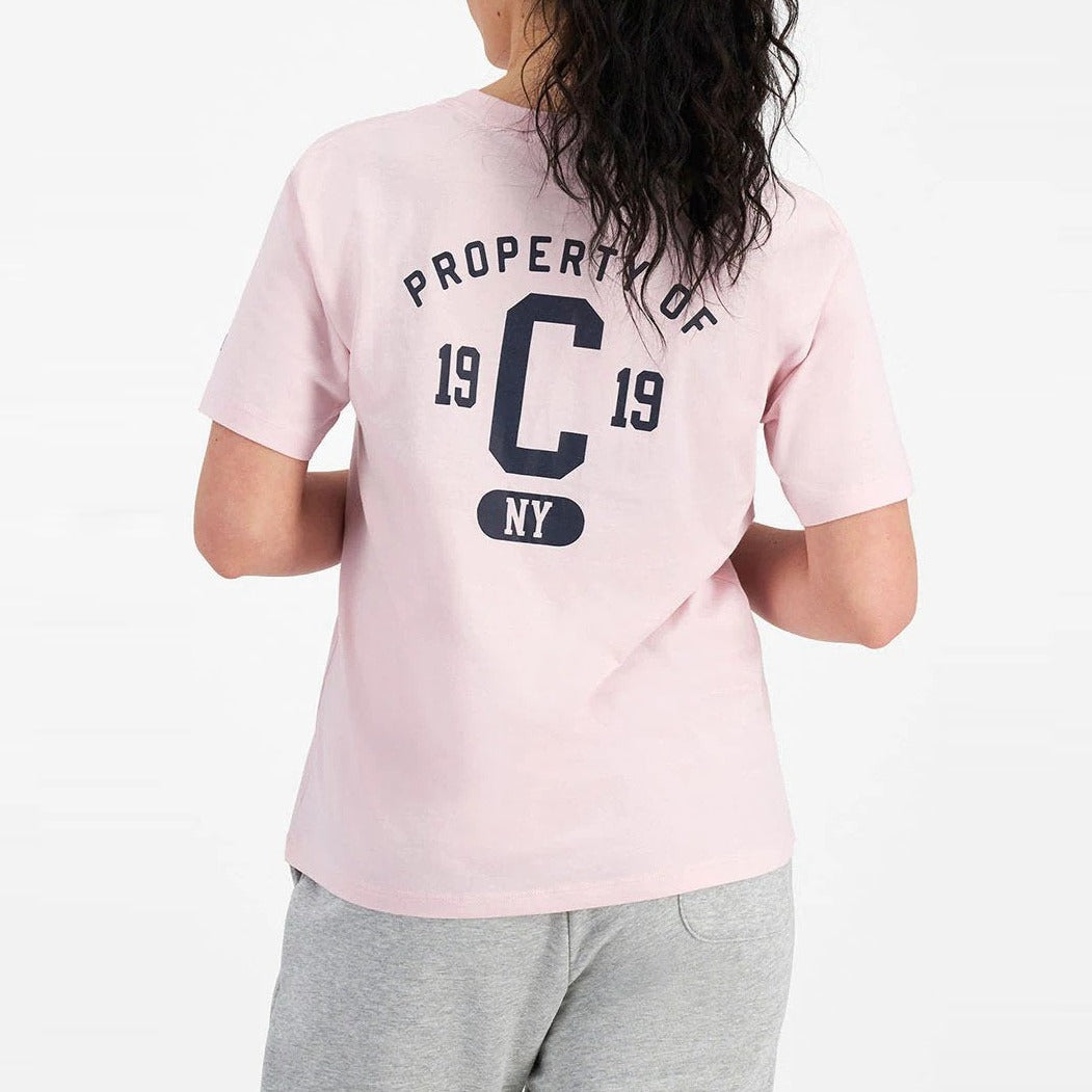 Champion Women's Sports Graphic Print Tee / T-Shirt / Tshirt - Pink Moon
