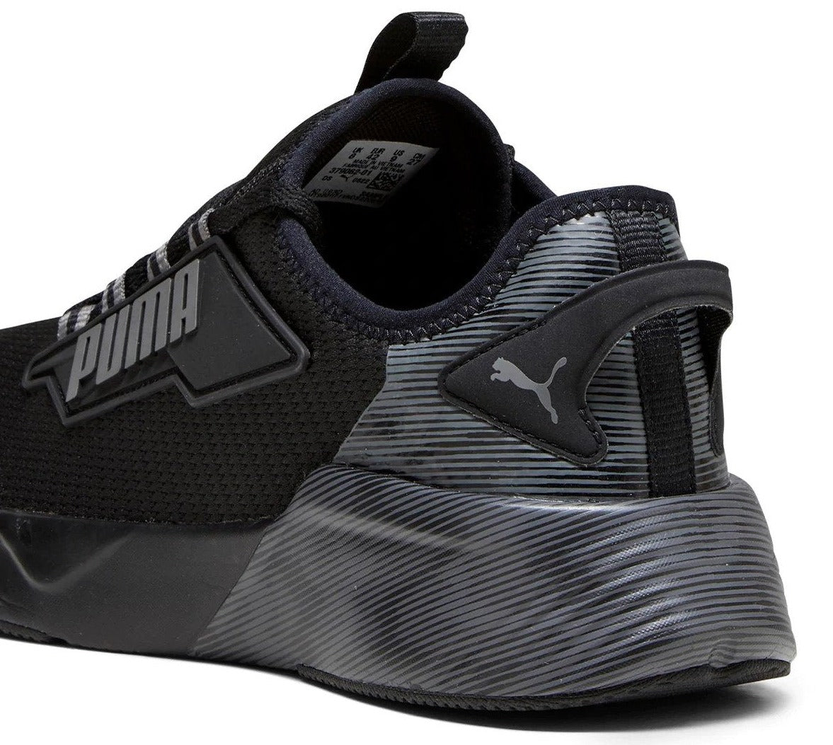 Puma Men's Retaliate 2 Hyperwave Running Shoes - Black/Grey