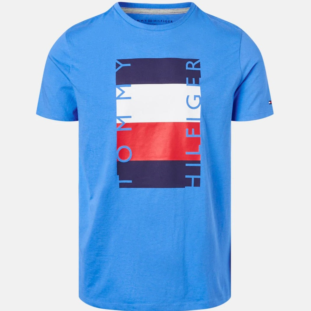 Tommy Hilfiger Men's Fairchild Tee / T-Shirt / Tshirt - Copenhagen Blue
