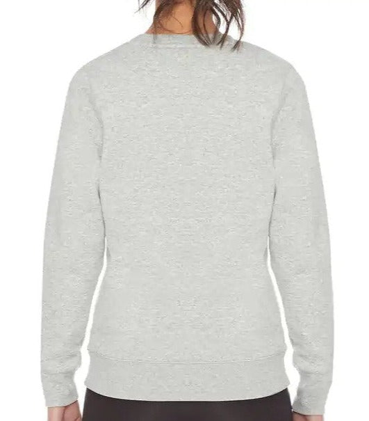 Champion Women's Script Crew Sweater - Oxford Heather