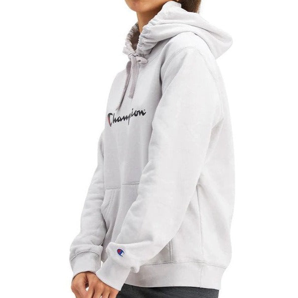 Champion Women's Script Hoodie - Oakmeal