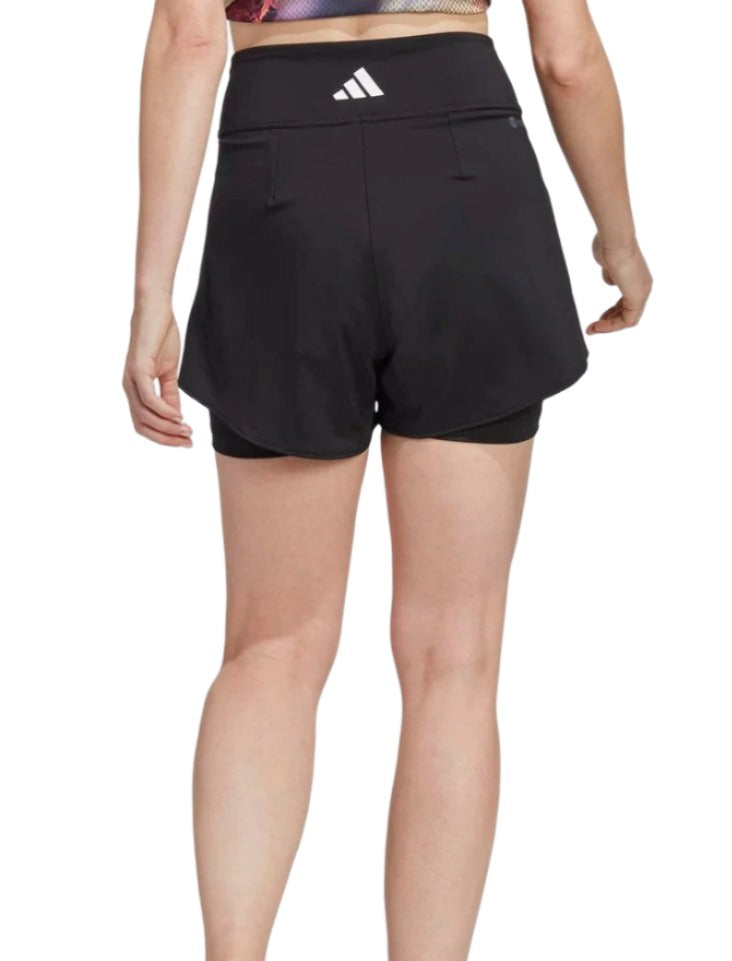 Adidas Performance Womens Tennis Match Shorts - Black