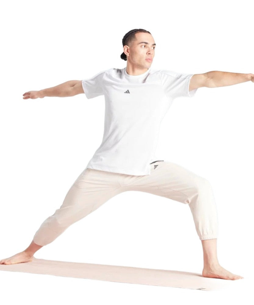 Adidas Performance Designed for Training Yoga Training 7/8 Pants - Mauve / Grey
