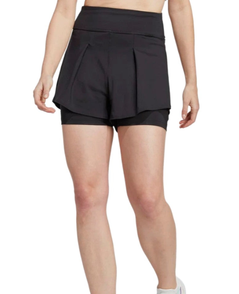 Adidas Performance Womens Tennis Match Shorts - Black