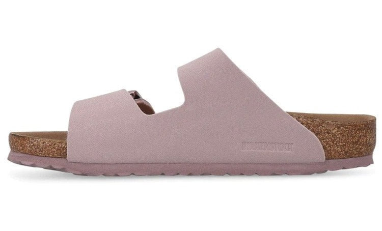 Birkenstock Kids' Arizona Vegan Narrow Fit Sandals - Lavender Blush