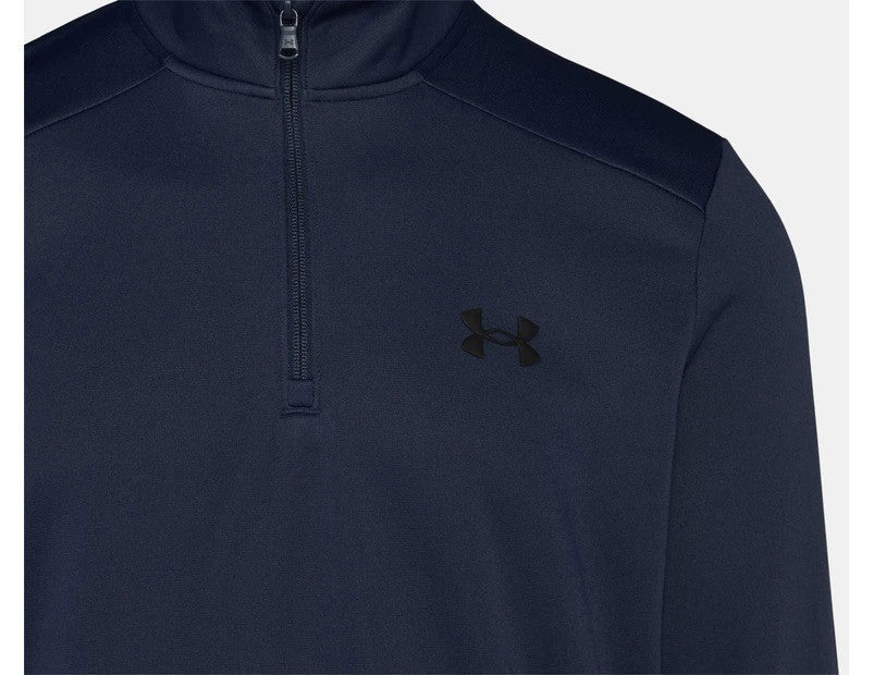 Under Armour Men's Armour Fleece 1/4 Zip Sweatshirt - Midnight Navy