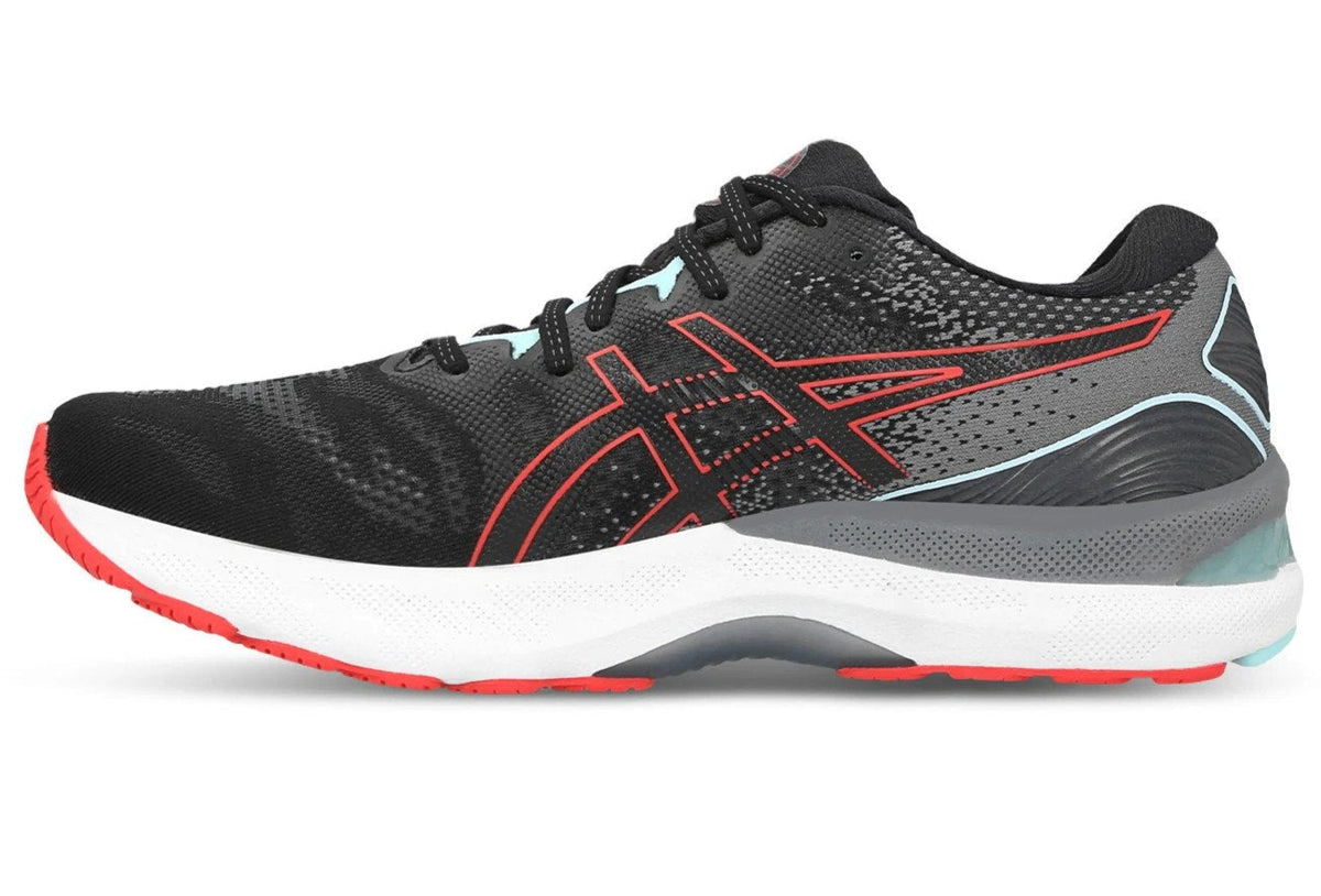 ASICS Men's GEL-Nimbus 23 Running Shoes - Black/Electric Red