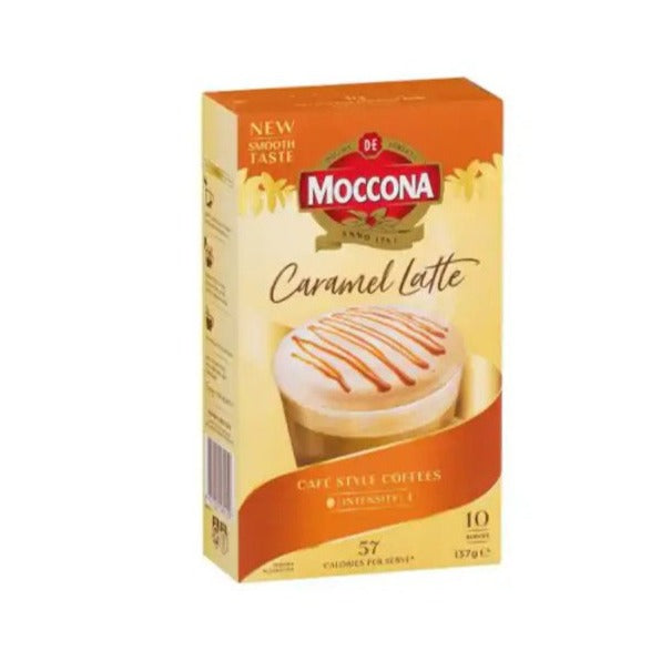 Moccona Caramel Latte Coffee Sachets 10s
