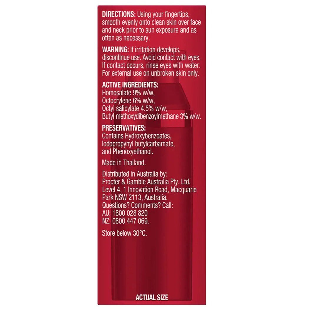 Olay Regenerist Micro-Sculpting UV Moisturiser Day Cream SPF 30 50g