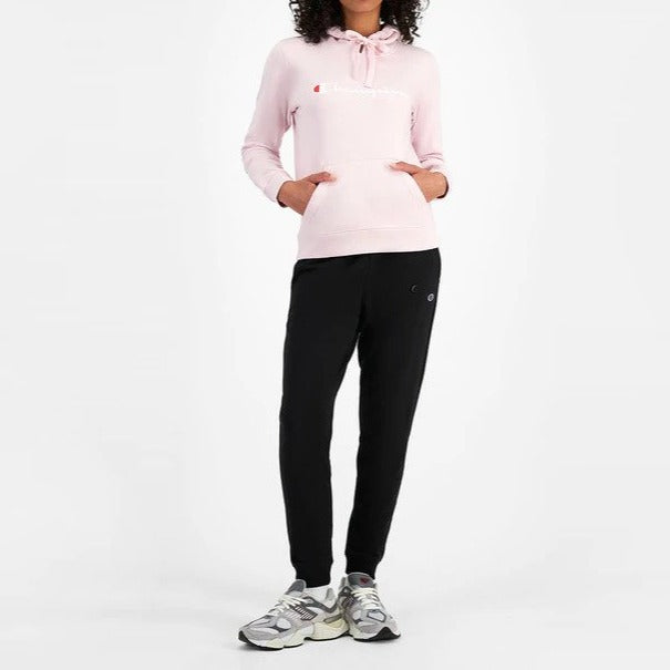 Champion Women's Script Hoodie - Pink Moon