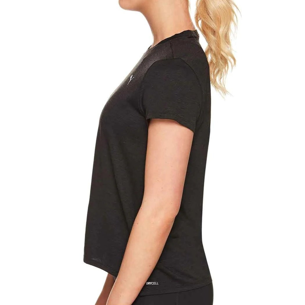 Puma Women's Favorite Heather Running Tee / T-Shirt / Tshirt - Puma Black Heather