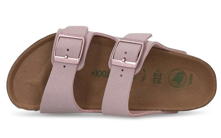Birkenstock Kids' Arizona Vegan Narrow Fit Sandals - Lavender Blush