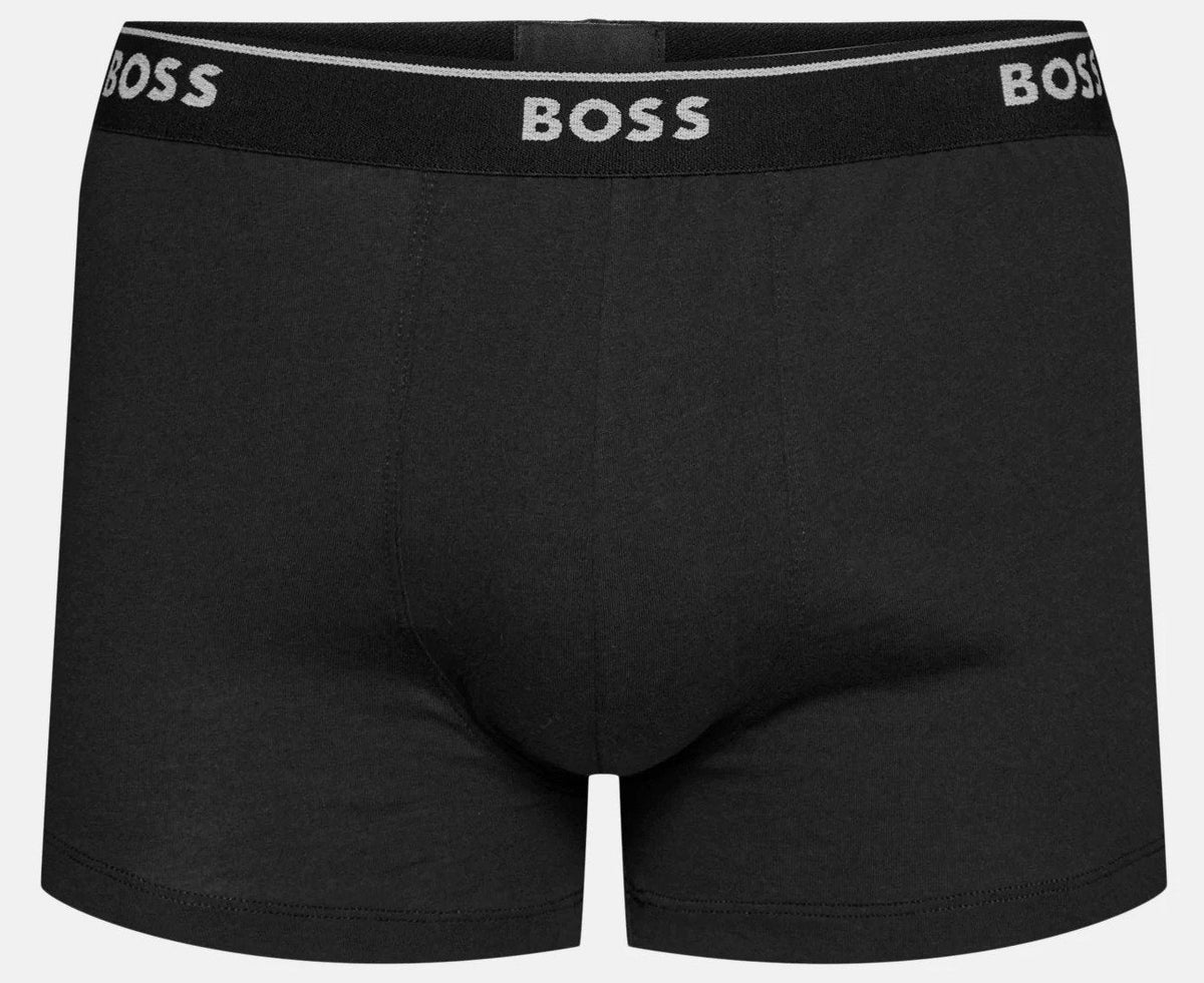 Hugo Boss Men's Classic Boxers / Trunks 3-Pack - Black/Charcoal/Grey