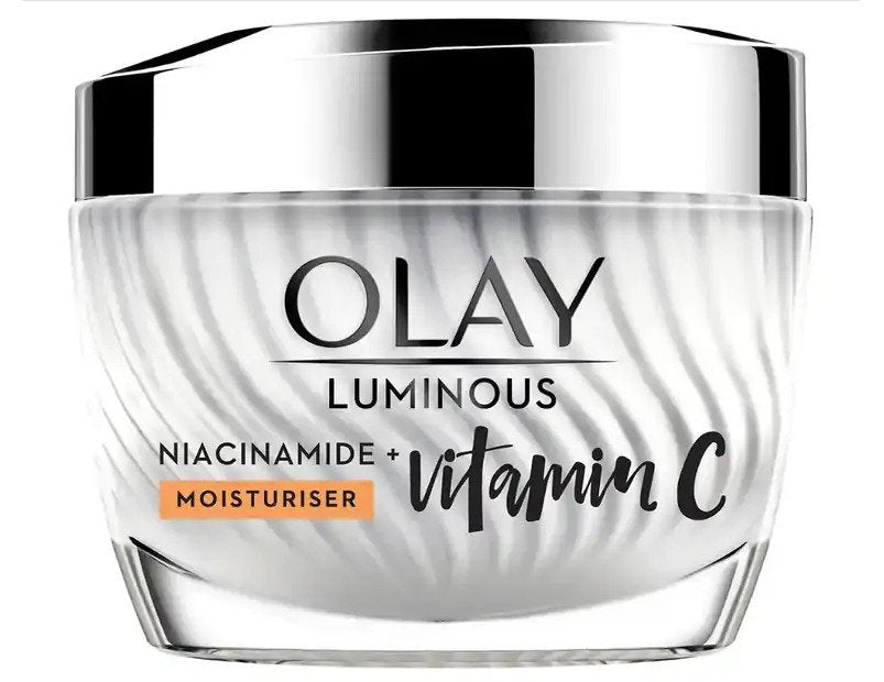 Olay Luminous Niacinamide & Vitamin C Face Moisturiser - Set of 2 X 50g