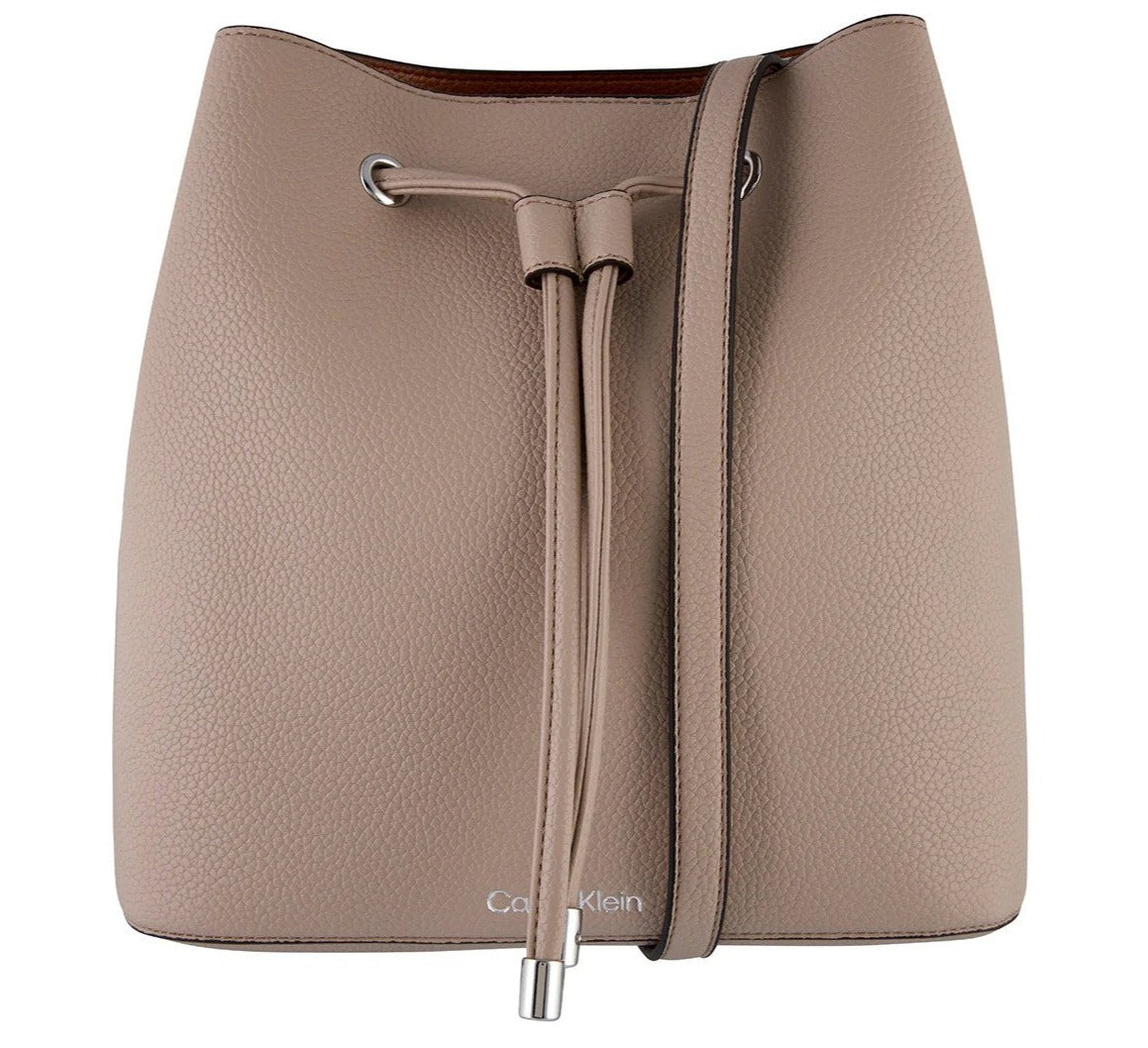 Calvin Klein Gabrianna Bucket Bag - Goat