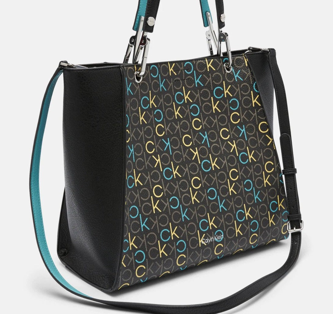 Calvin Klein Reyna Tote Bag - Black/White