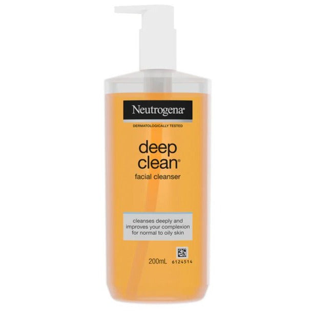 Neutrogena Deep Clean Facial Cleanser 200mL