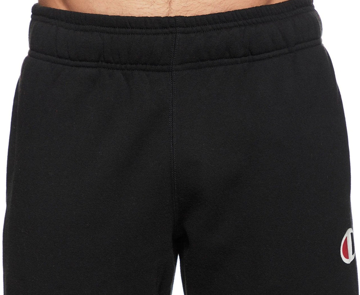 Champion Men's VF C Logo Cuff Pants - Black