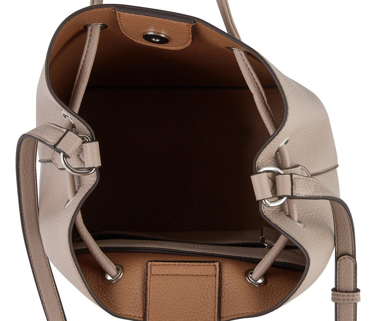 Calvin Klein Gabrianna Bucket Bag - Goat