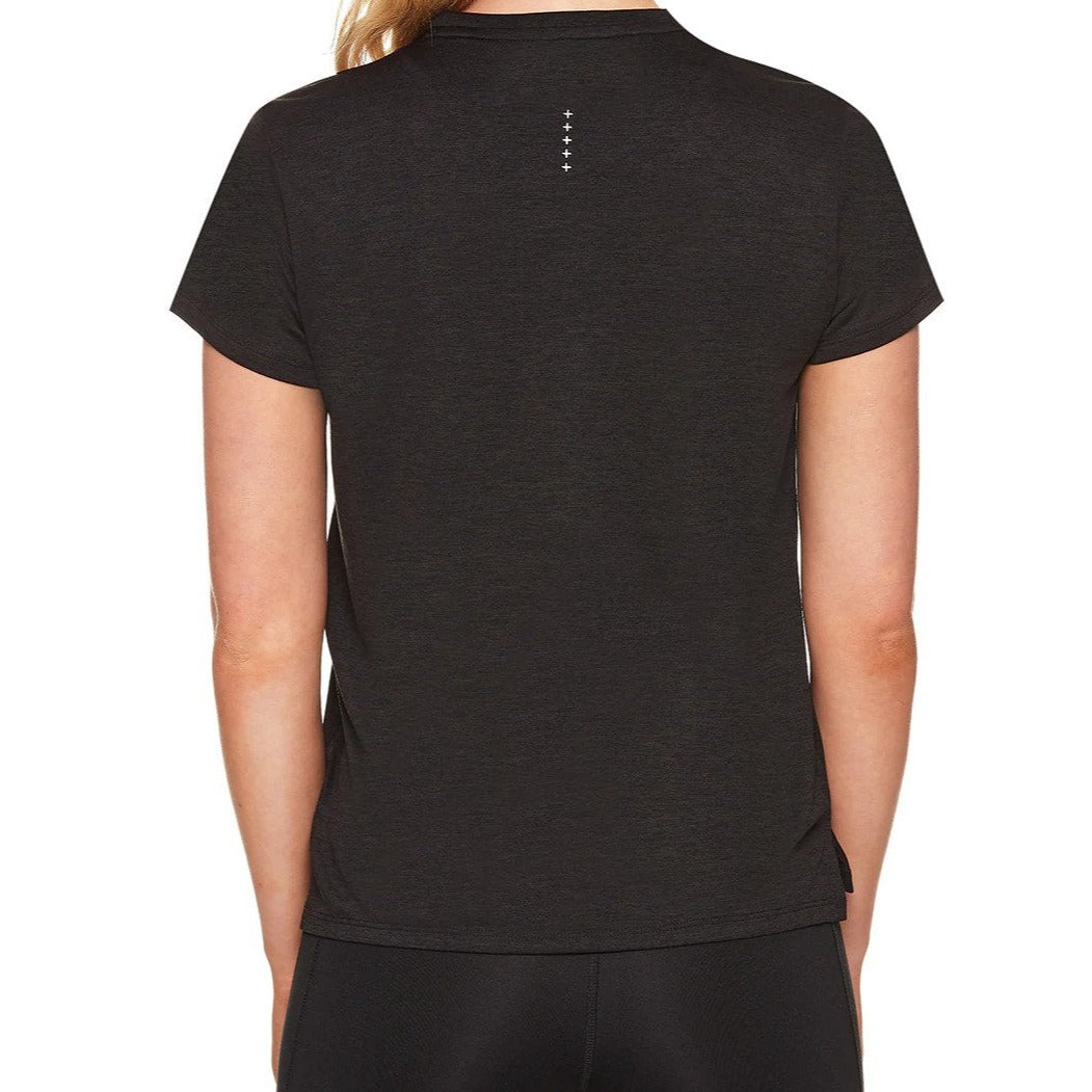Puma Women's Favorite Heather Running Tee / T-Shirt / Tshirt - Puma Black Heather